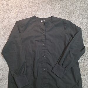 Butter-Soft Originals Black Scrub Jacket XL